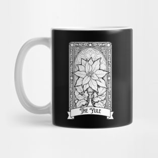 Poinsettia Tarot Card Mug